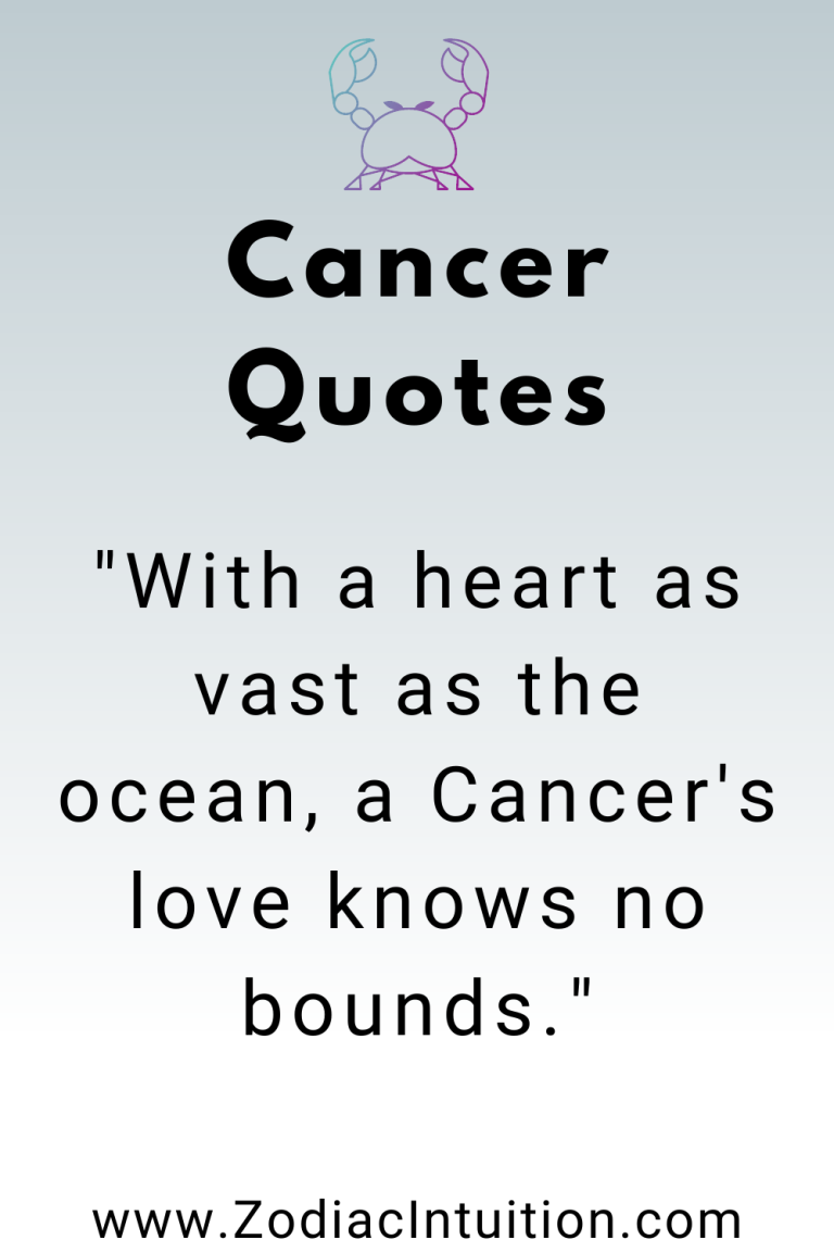 Top 5 Cancer Quotes And Inspiration - Zodiac Signs