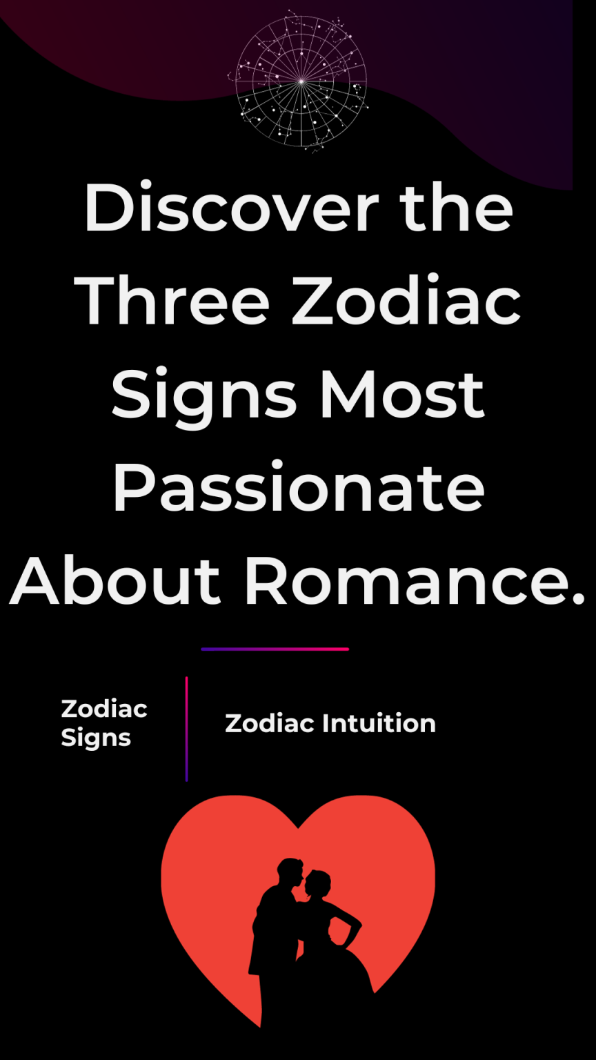 Discover the Three Zodiac Signs Most Passionate About Romance. Zodiac