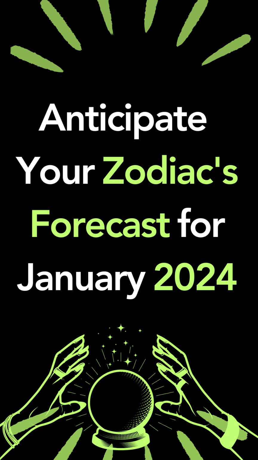 Anticipate Your Zodiac's Forecast for January 2024 Zodiac Signs