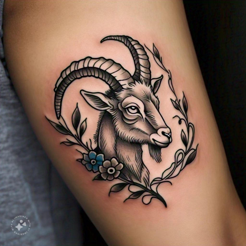 15 Uniquely Georgies Capricorn Zodiac Sign Tattoos