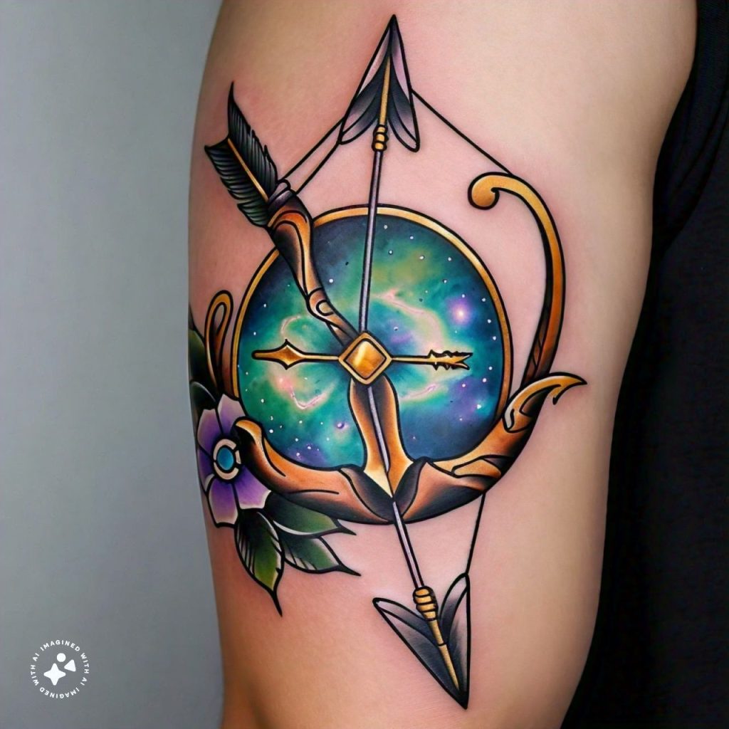 15 Uniquely Georgies Sagittarius Zodiac Sign Tattoos