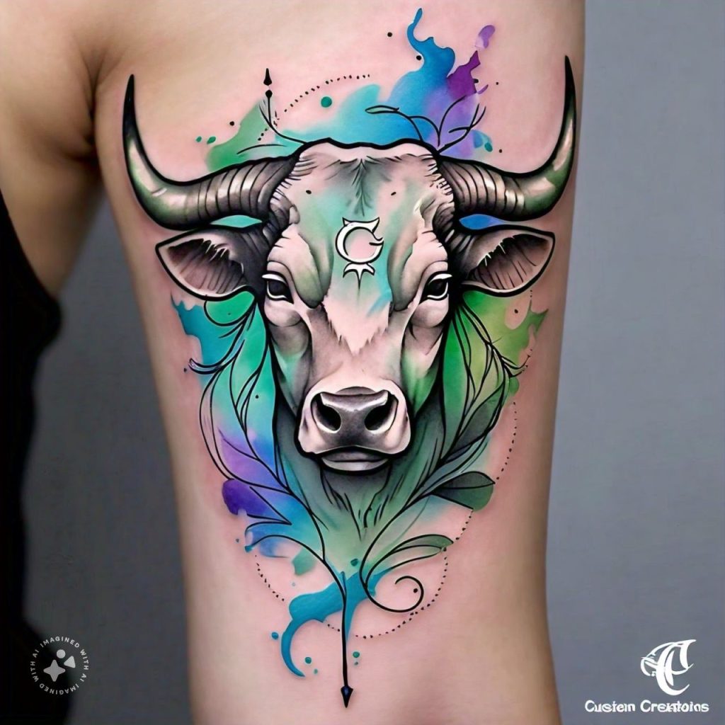 15 Uniquely Georgies Taurus Zodiac Sign Tattoos