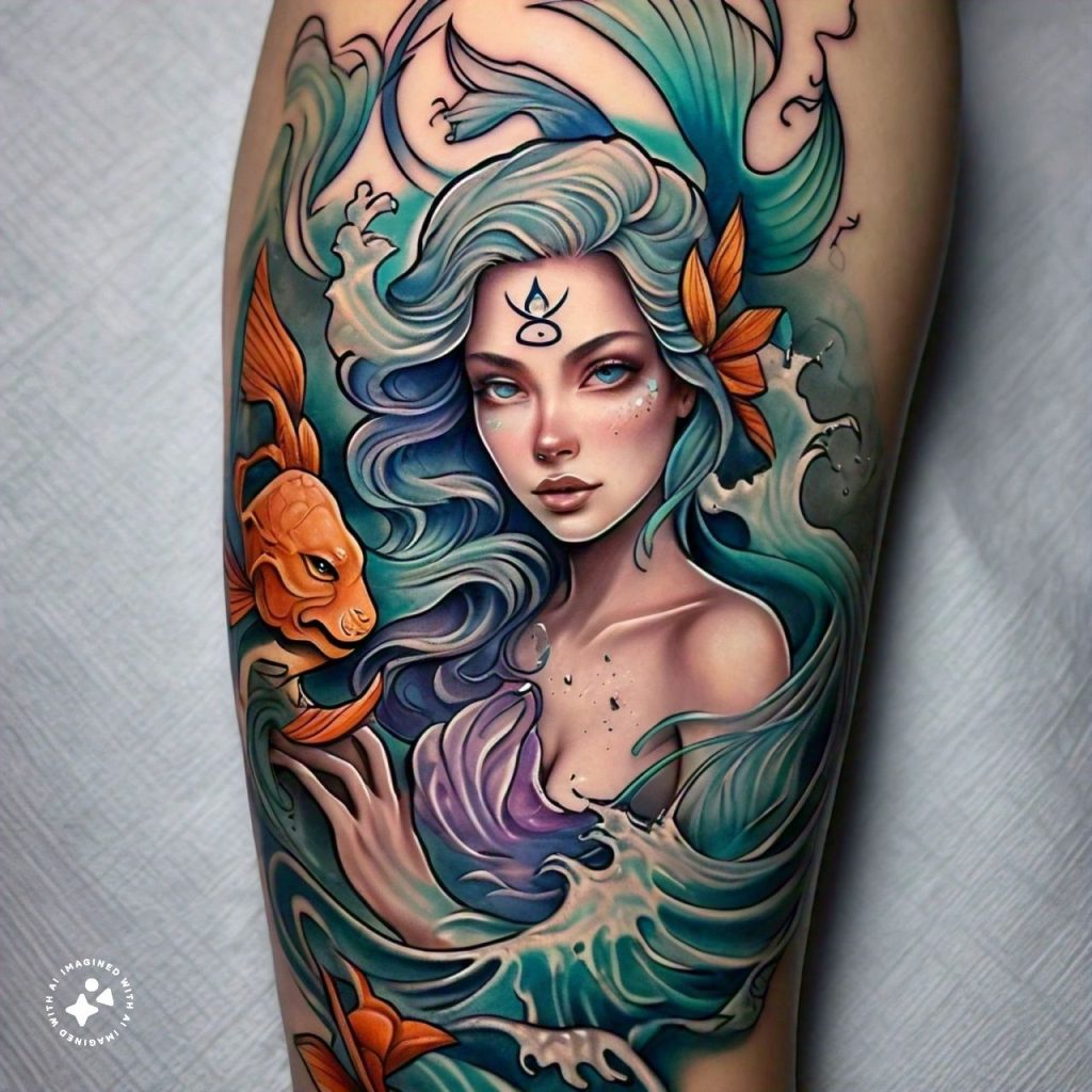 15 Uniquely Georgies Pisces Zodiac Sign Tattoos