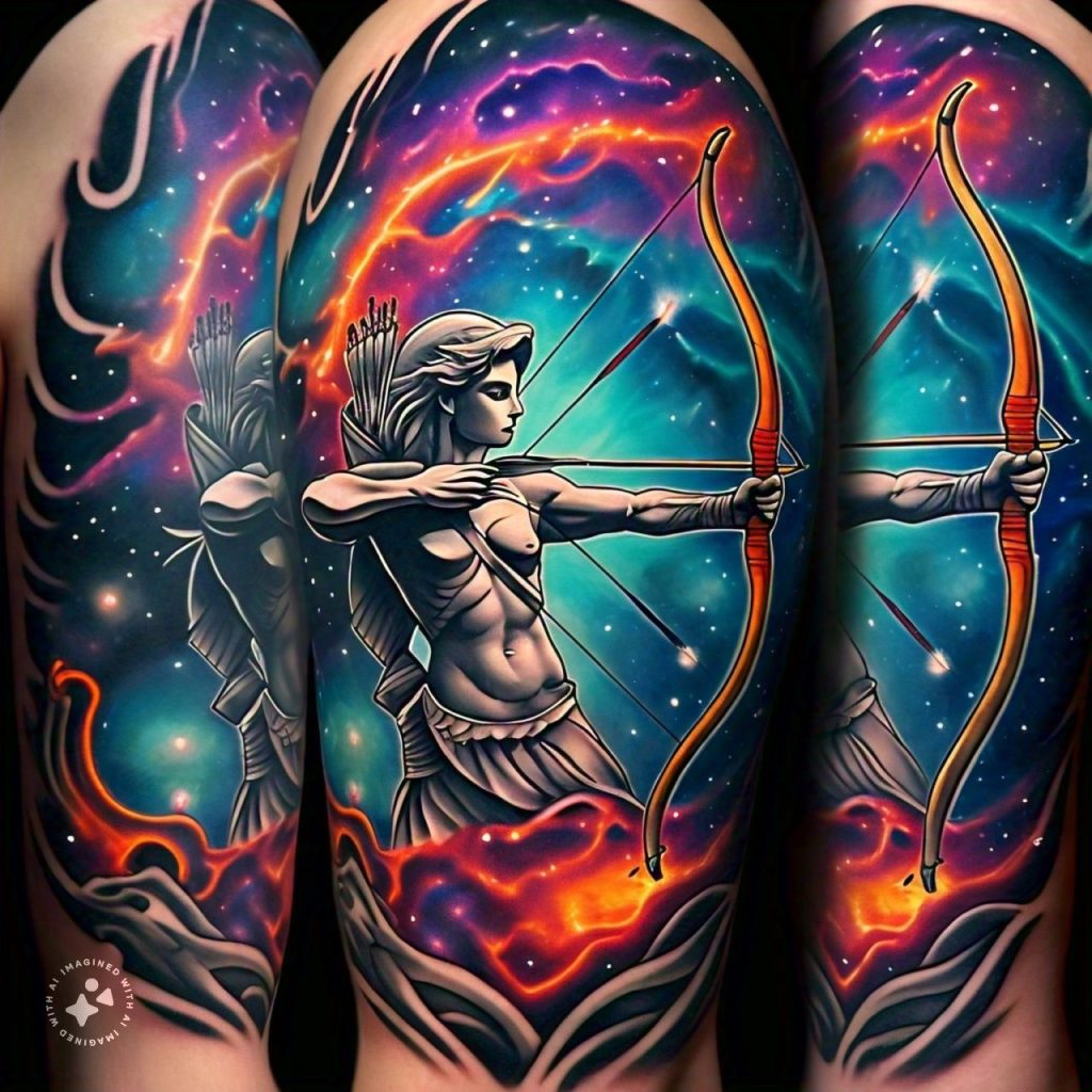 15 Uniquely Georgies Sagittarius Zodiac Sign Tattoos