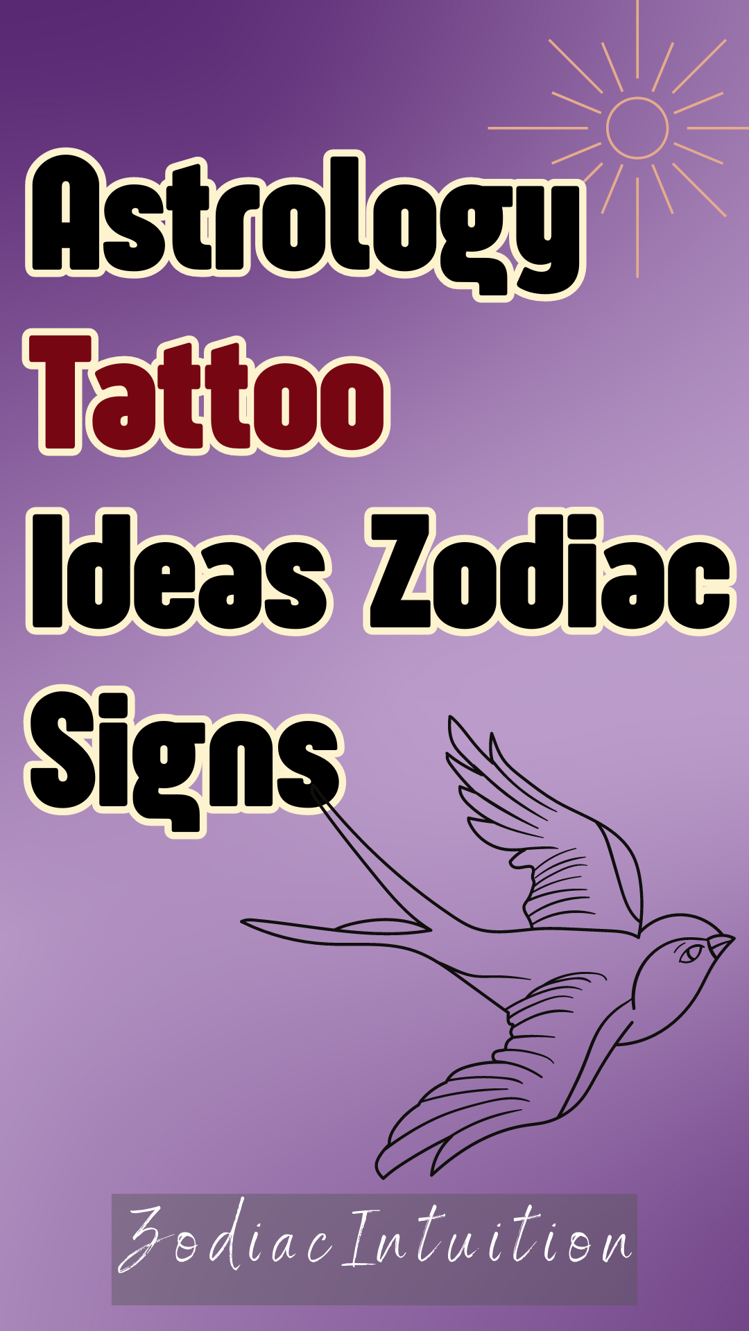 Astrology Tattoo Ideas | Zodiac Signs