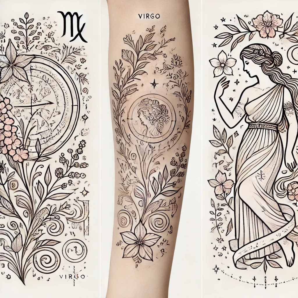 Explore 20 Virgo Tattoo Ideas for Women in 2024