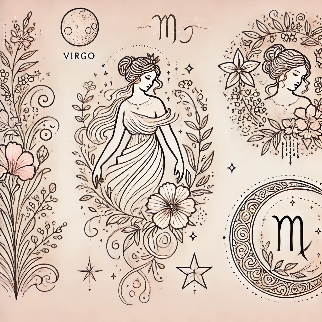 Explore 20 Virgo Tattoo Ideas for Women in 2024