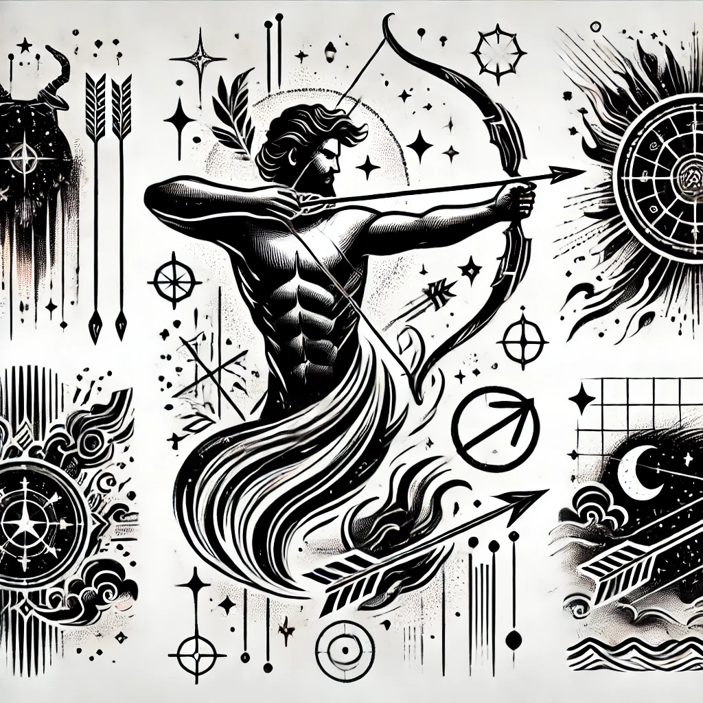 Explore Unique Sagittarius Zodiac Tattoo Designs!