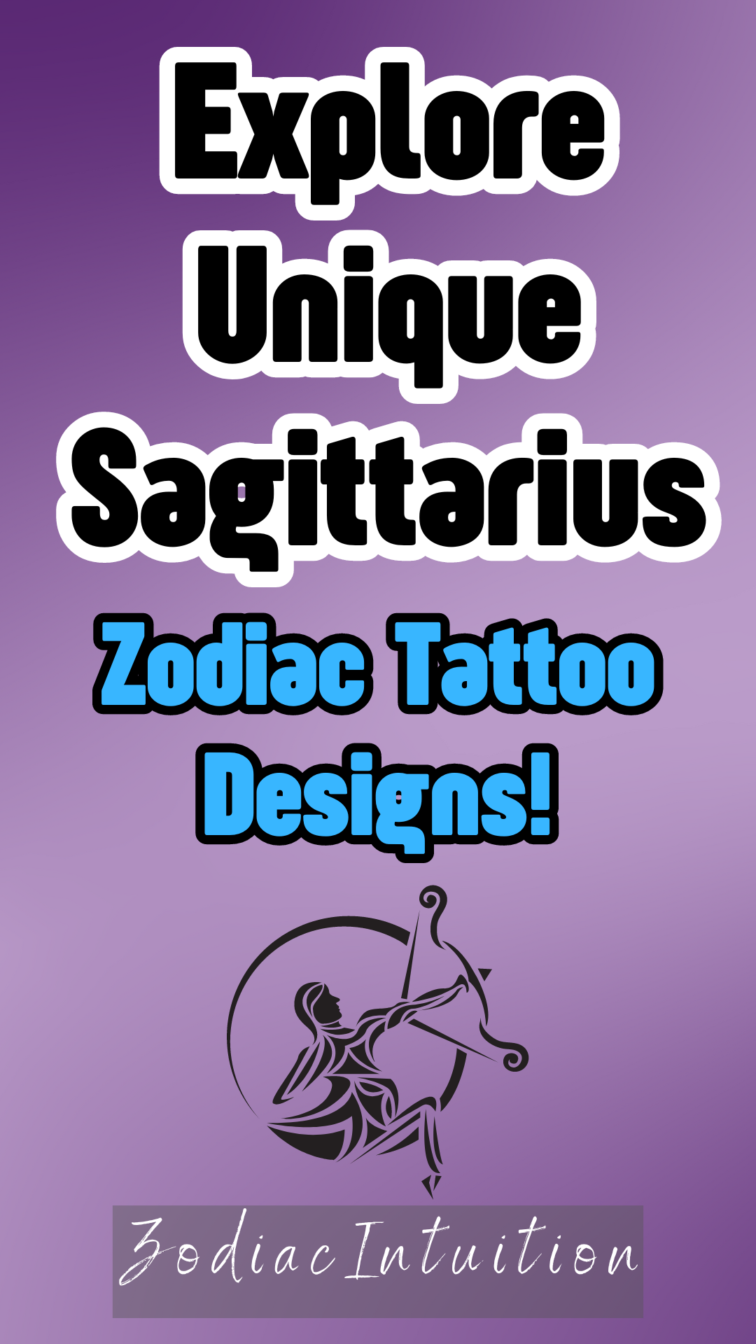 Explore Unique Sagittarius Zodiac Tattoo Designs!